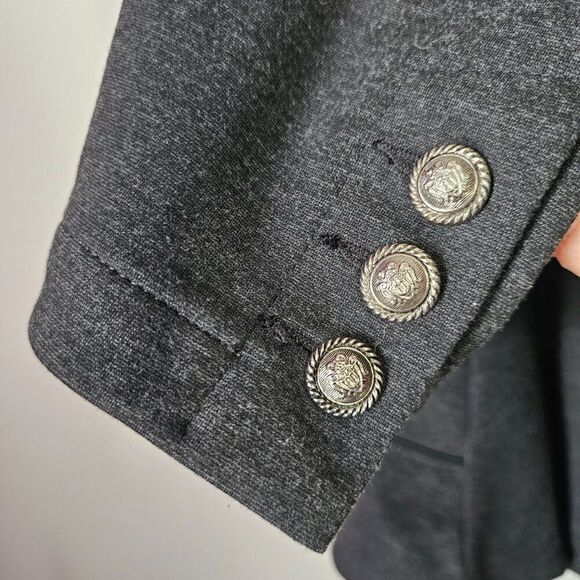 EUC INC INTERNATIONAL CONCEPTS GREY THICK MILITARY STYLE JACKET SIZE XL - Picture 11 of 15